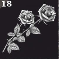 Гравировка цветов ГЦ18